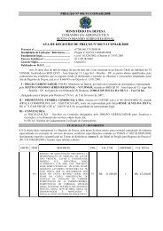 ATA SRP Nº 001 - Pregao 001_2008_VI_COMAR - Força Aérea ...