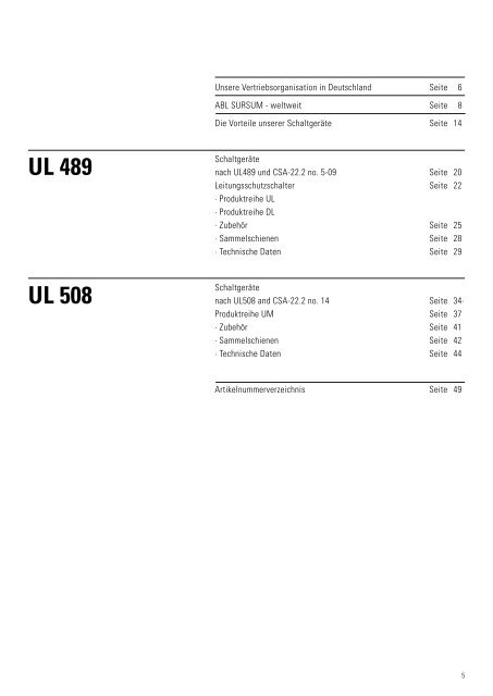 Schaltgeräte - ABL Sursum