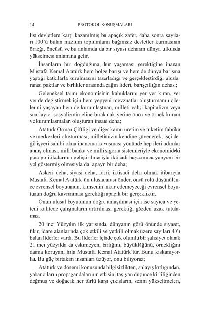 doğmunun 125. yılında mustafa kemal atatürk - Atatürk Araştırma ...