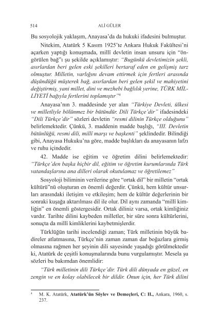 doğmunun 125. yılında mustafa kemal atatürk - Atatürk Araştırma ...