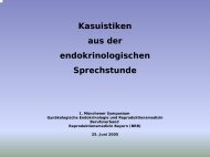 Kasuistiken aus der endokrinologischen Sprechstunde