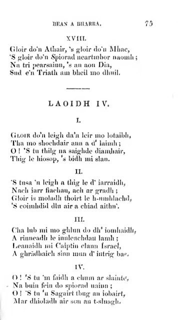 An Laoidheadair Gaelic na ain spioradail