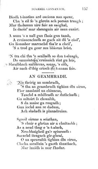 An Laoidheadair Gaelic na ain spioradail