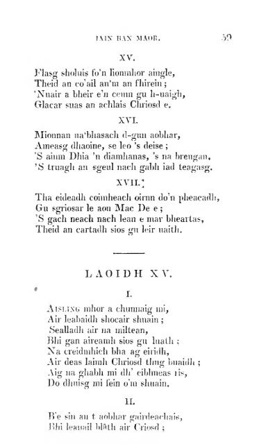 An Laoidheadair Gaelic na ain spioradail