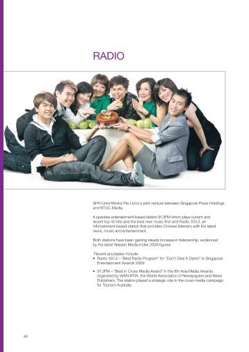Radio - Singapore Press Holdings Ltd