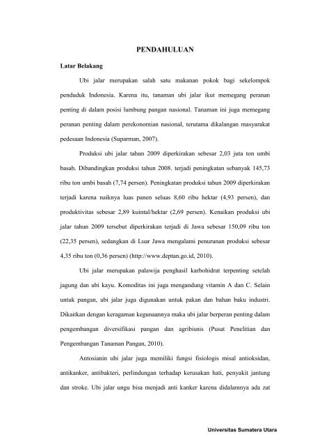 Chapter I.pdf - USU Institutional Repository - Universitas Sumatera ...