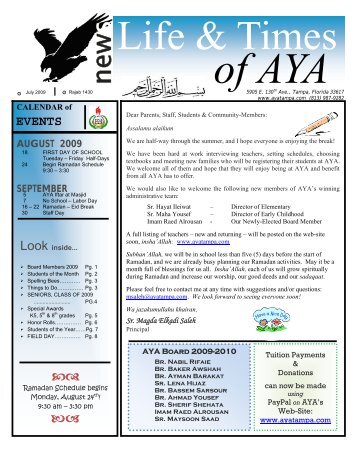 2009 July - AYA
