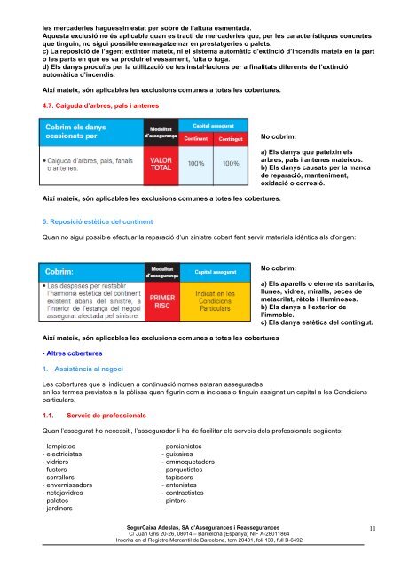 SegurCaixa Negoci - VidaCaixa