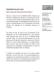 PRESSEMITTEILUNG 1/2012 Neue Leitung der Regionaldirektion ...