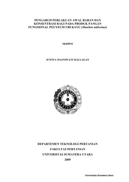 Pengaruh Perlakuan Awal Bahan Dan Konsentrasi