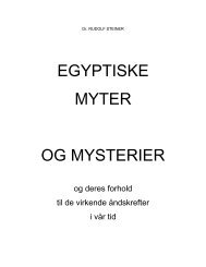 EGYPTISKE MYTER OG MYSTERIER