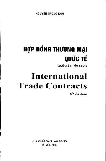 301-Giao Trinh Hop Dong Thuong Mai Quoc Te 2007 - ktdncn19b