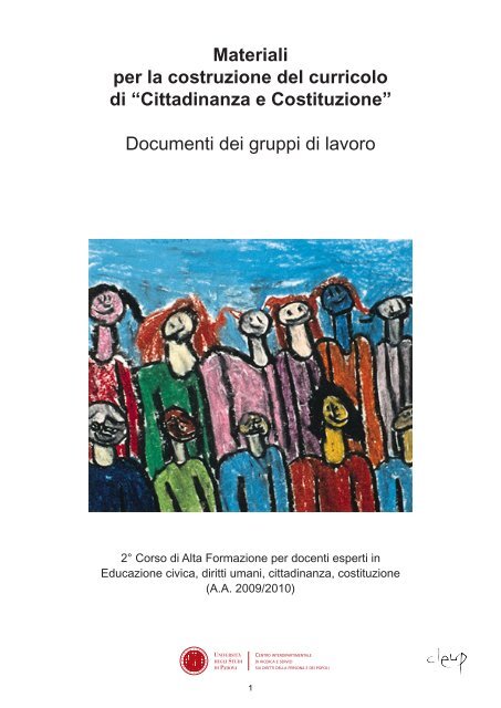 Materiali Per La Costruzione Del Curricolo Di Archivio Quot Pace Diritti