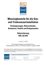 Güte- und Prüfbestimmungen - Website der Gütegemeinschaft ...