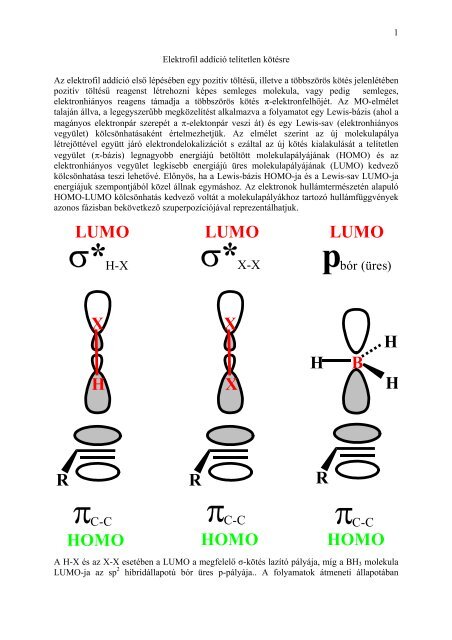 Elektrofil addíció telítetlen kötésre.pdf