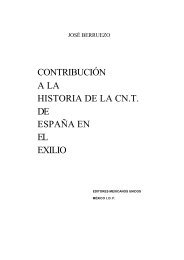 Contribución a la historia de la CNT de España en el exilio - Cedall