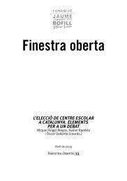 finestra oberta 53 corregida final.indd - Fundació Jaume Bofill