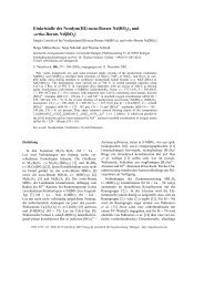 Einkristalle des Neodym(III)-meta-Borats Nd(BO )3 und -ortho-Borats ...