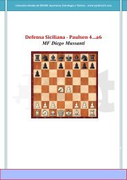 Defensa Siciliana (Variante Paulsen) – Diego Mussanti