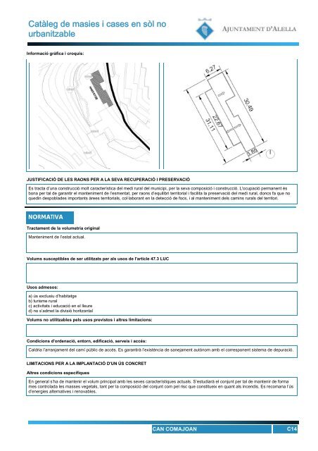 Catàleg de cases i masies i inventari de construccions en ... - ALELLA