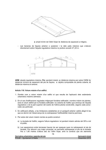 Normativa urbanística i agenda del pla. Volum III - ALELLA