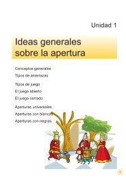 Ideas generales sobre la apertura