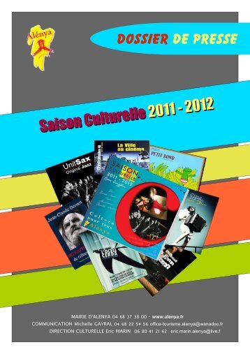 Saison Culturelle 2011 - 2012 - Archive-Host