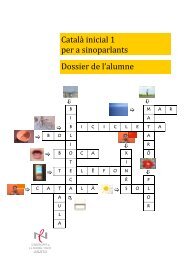 Dossier de l'alumne Català inicial 1 per a sinoparlants