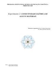 CONDUTIVIDADE ELÉTRICA DE ALGUNS MATERIAIS - gpquae ...