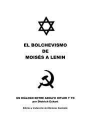 EL BOLCHEVISMO DE MOISÉS A LENIN