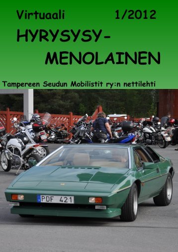 HYRYSYSY- MENOLAINEN - Tampereen Seudun Mobilistit ry
