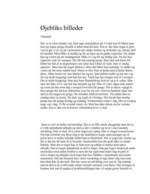 Øjebliks billeder