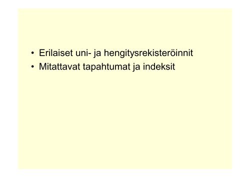 Mitä tutkimuksissa käytetyt käsitteet/testit tarkoittavat? - Filha