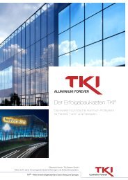 TKI Produkt Broschüre - TKI SYSTEM GMBH