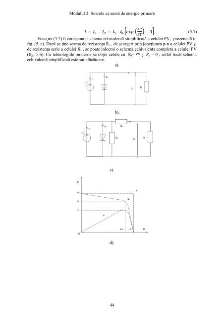 Modulul 2: Soarele ca sursă de energie primară 22 Modulul 2 ...