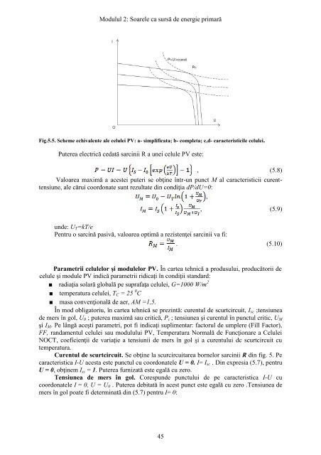 Modulul 2: Soarele ca sursă de energie primară 22 Modulul 2 ...