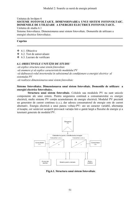 Modulul 2: Soarele ca sursă de energie primară 22 Modulul 2 ...