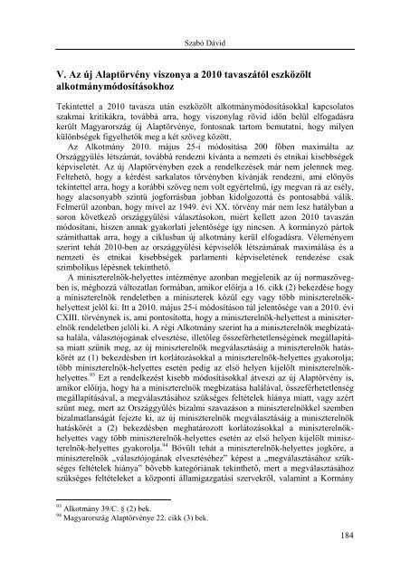 studia iuvenum iurisperitorum - PTE Állam- és Jogtudományi Kar ...