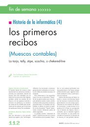 Historia de la informática (4): los primeros recibos - Astic.es