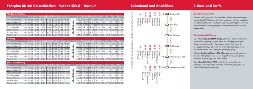 RB 46 Glückauf-Bahn Informationen Fahrplan RB 46 ... - Abellio