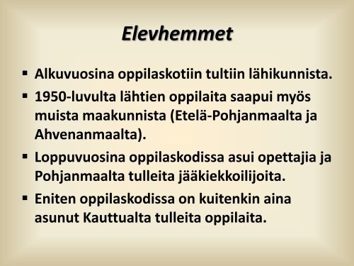 Tarja Laine - Lilla skolan ja - Hanaholmen