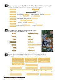 Completa aquest esquema sobre la fragmentació ... - LaGalera.Text