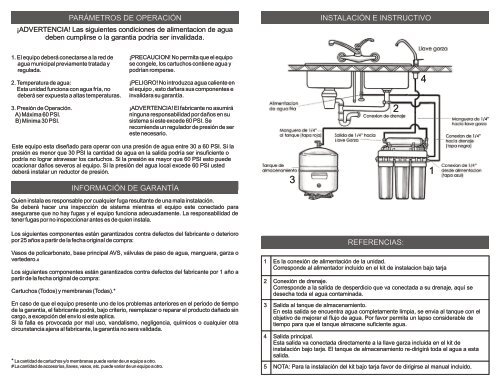 Manual de Instalacion Bajo Tarja R002B-100BA - Biowater.com.mx