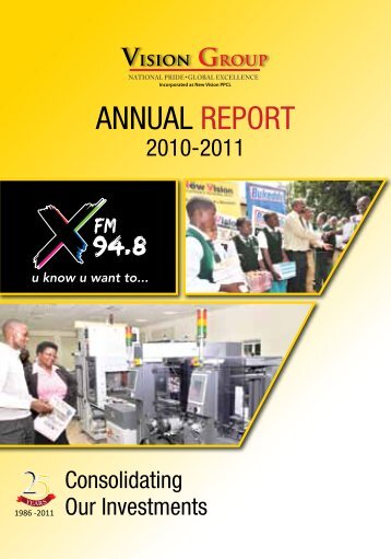 ANNUAL REPORT - Vision Group
