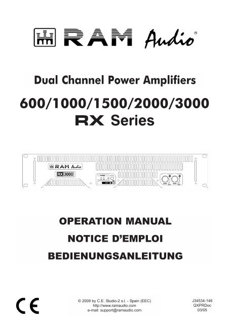 RX Series - RAM Audio