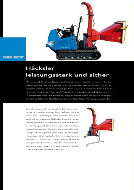 Raupenfahrzeuge - Willerscheid GmbH & Co KG