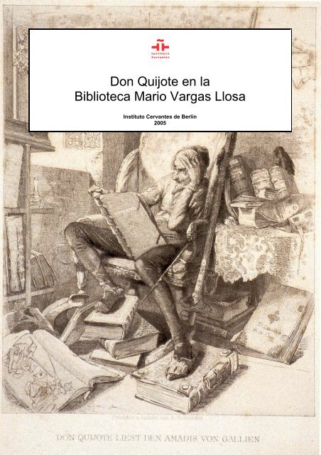 Don Quijote en la Biblioteca Mario Vargas Llosa - Instituto ...