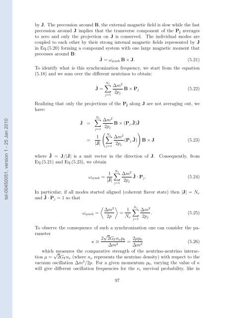 Etudes des proprietes des neutrinos dans les contextes ...