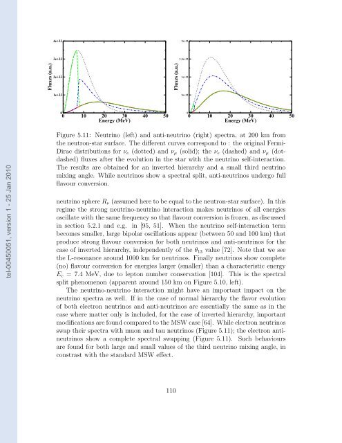 Etudes des proprietes des neutrinos dans les contextes ...