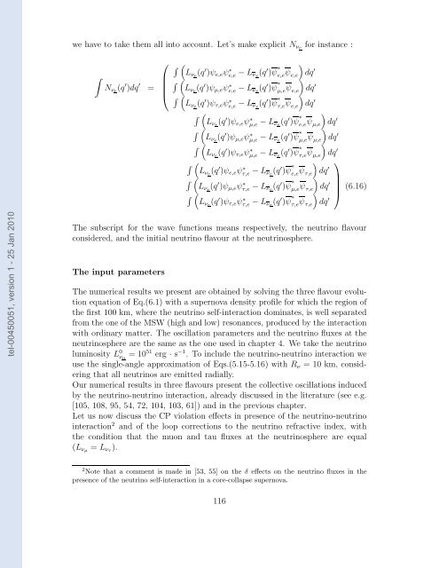 Etudes des proprietes des neutrinos dans les contextes ...